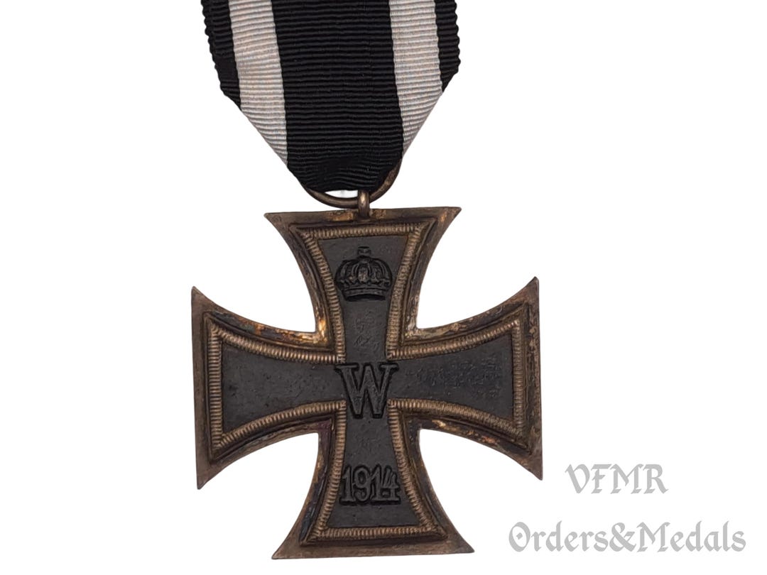 1914年　WW1 ドイツ軍　二級鉄十字勲章 Amazon.co.jp: W帝政ドイツ軍/プロイセン王国*1914鉄十字勲章*2