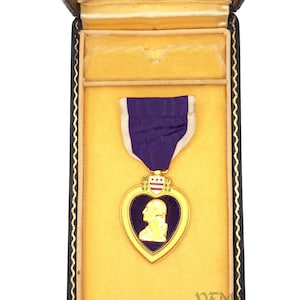 Purple Heart WW2 numbered