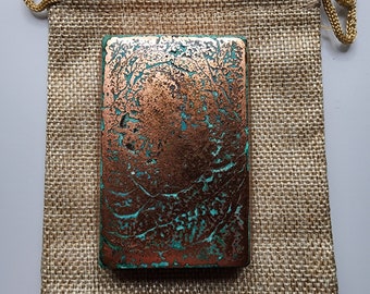 Patina Copper Bars - One Pound