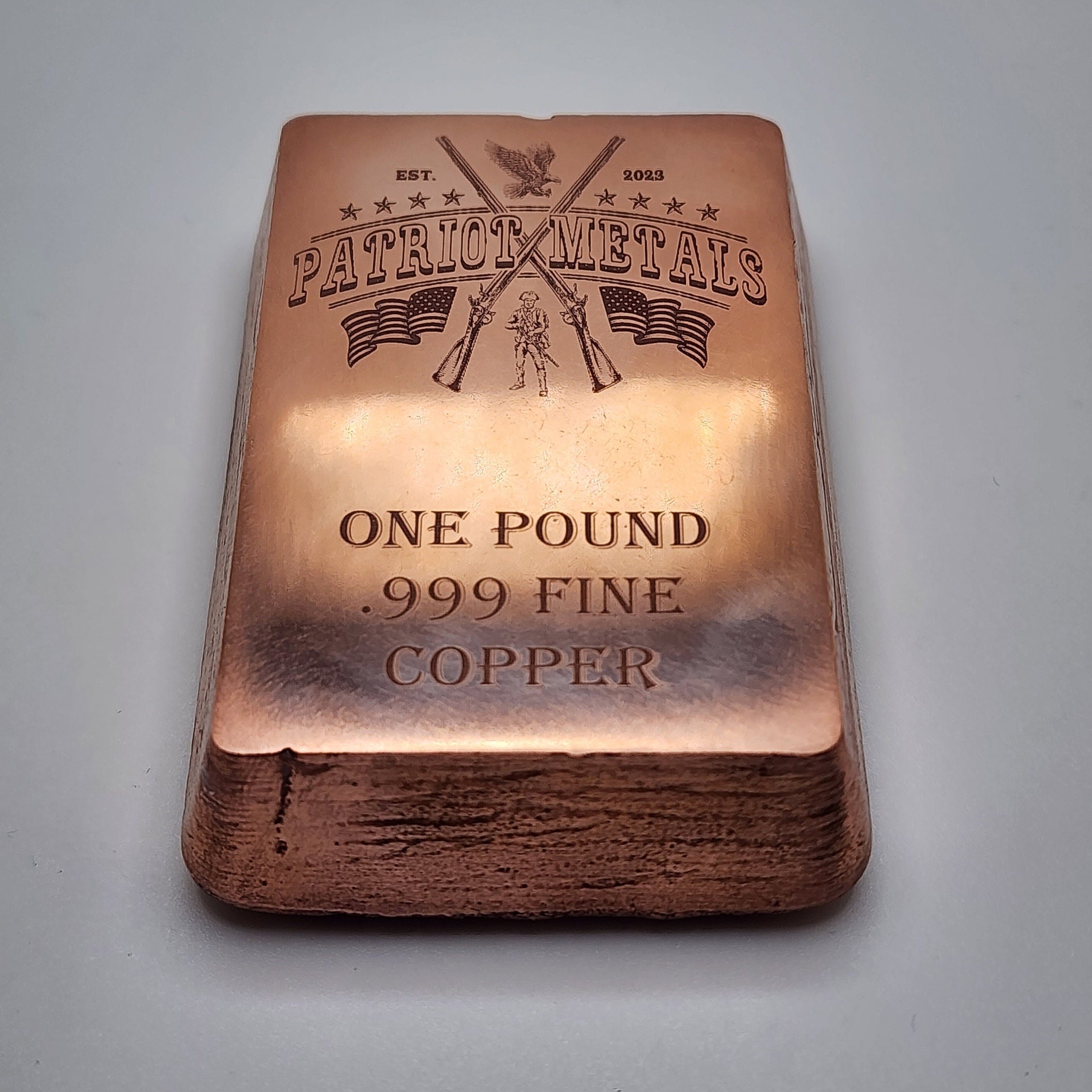 One Pound Copper Bullion