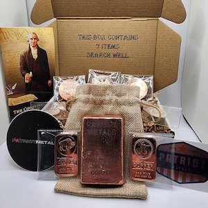 Patriot Metals Mystery Box - Copper, Gold, & Silver