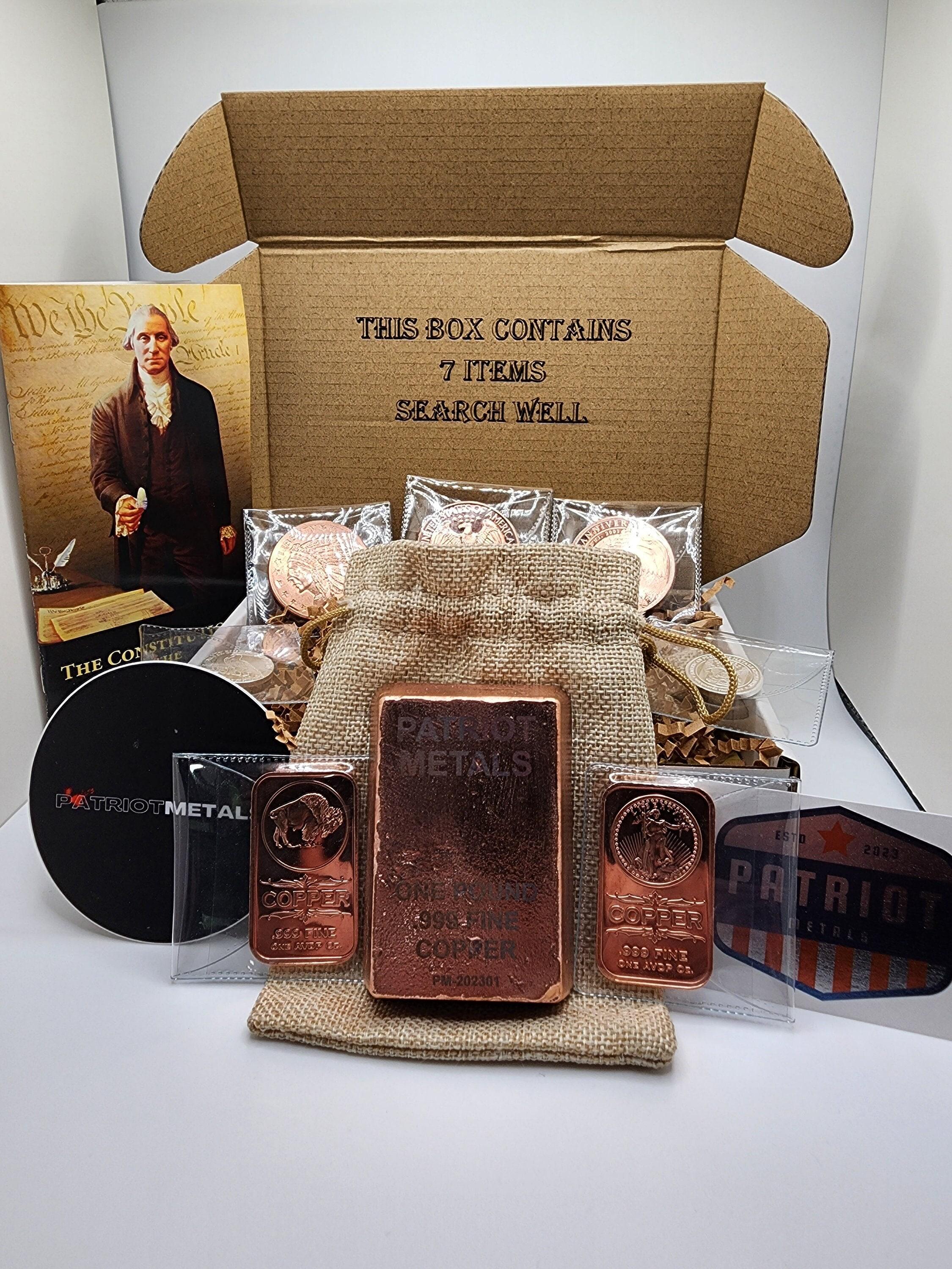 Patriot Metals Mystery Box - Copper, Gold, & Silver - Etsy