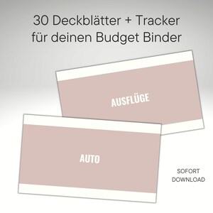 29 Dashboards / Covers + Trackers for A6 Budget Binder