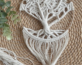 Macrame Tree of Life Wall Hanging – Boho Home Decor