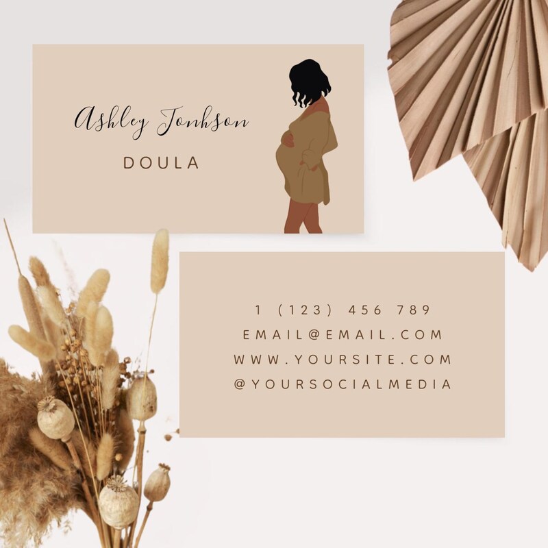 Doula Business Card - Etsy