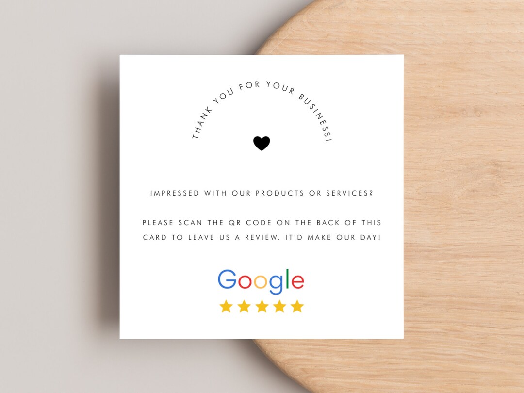 Safeguard Card Reviews Consumer Reports Complaints White Google Reviews Custom Business Logo QR Code Square Business Card