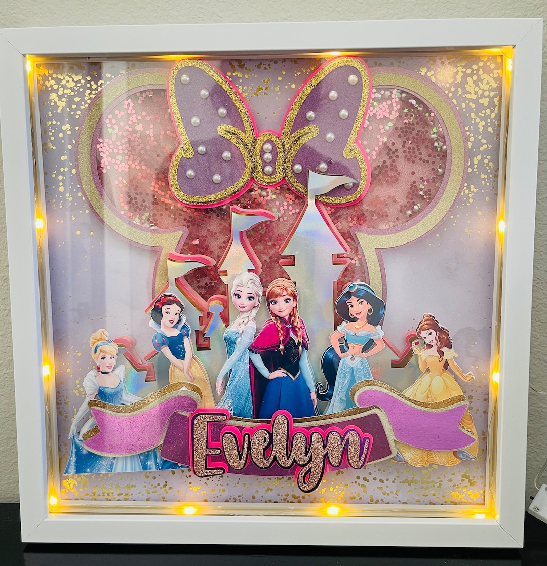 Disney Shadow Box - Etsy