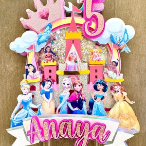 Princess cake topper | Disney Cake topper