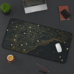 Starry Night Matte Desk Mat