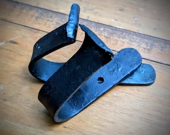 Handmade Blacksmith J-hook x2