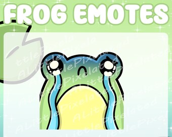 Cute Crying Frog Emote
