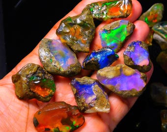 エチオピア産オパール原石：200カラット卸売原石ロット - Etsy 日本