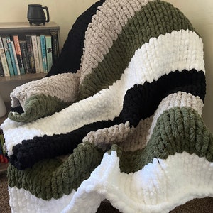 Etsy knit blanket hotsell