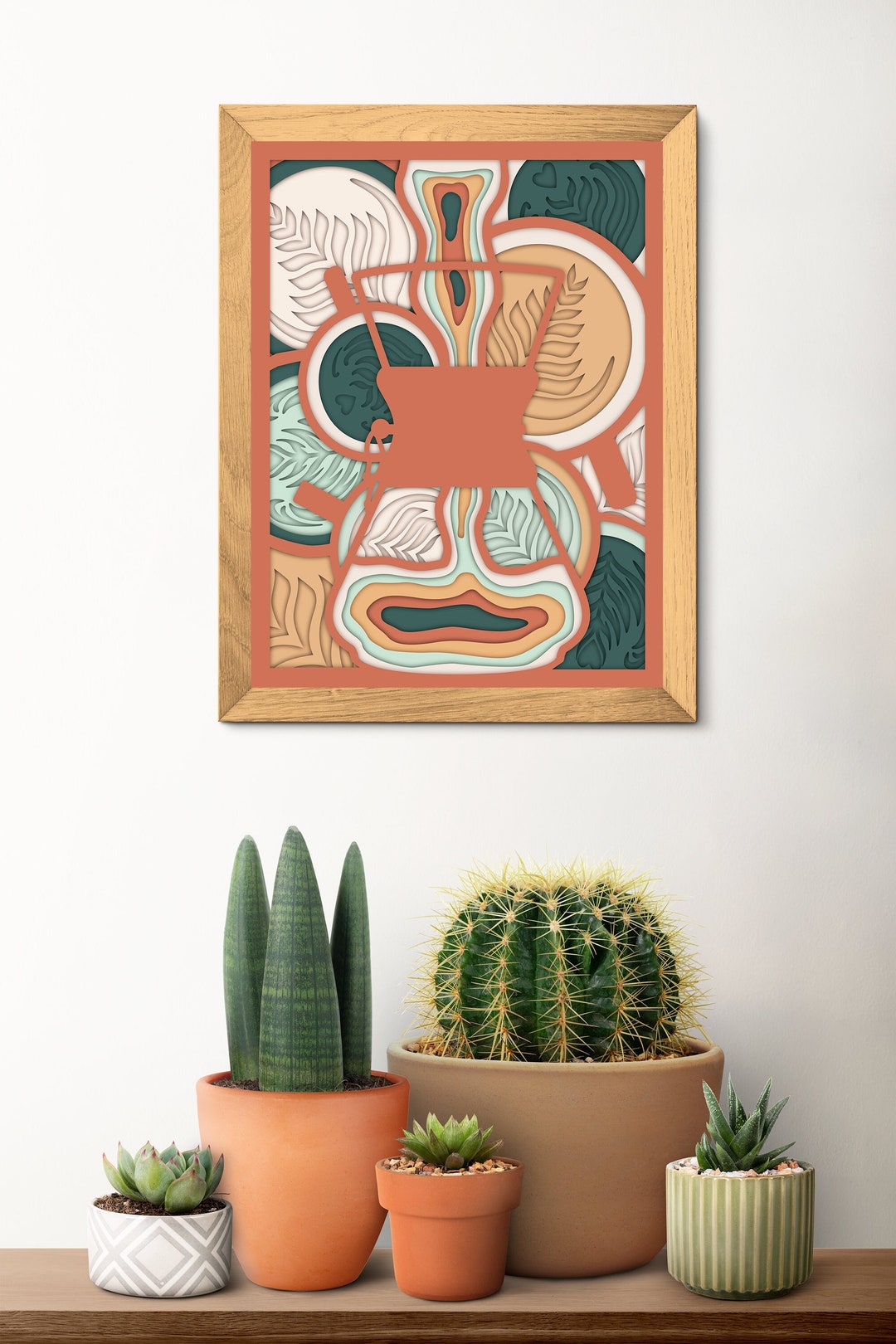Mid Century Modern Coffee Print, Cafe Wall Art - Etsy