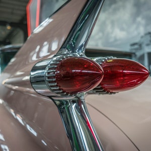 Classic Cadillac Fin : Stretched Canvas, Rolled Paper and Framed Print Options
