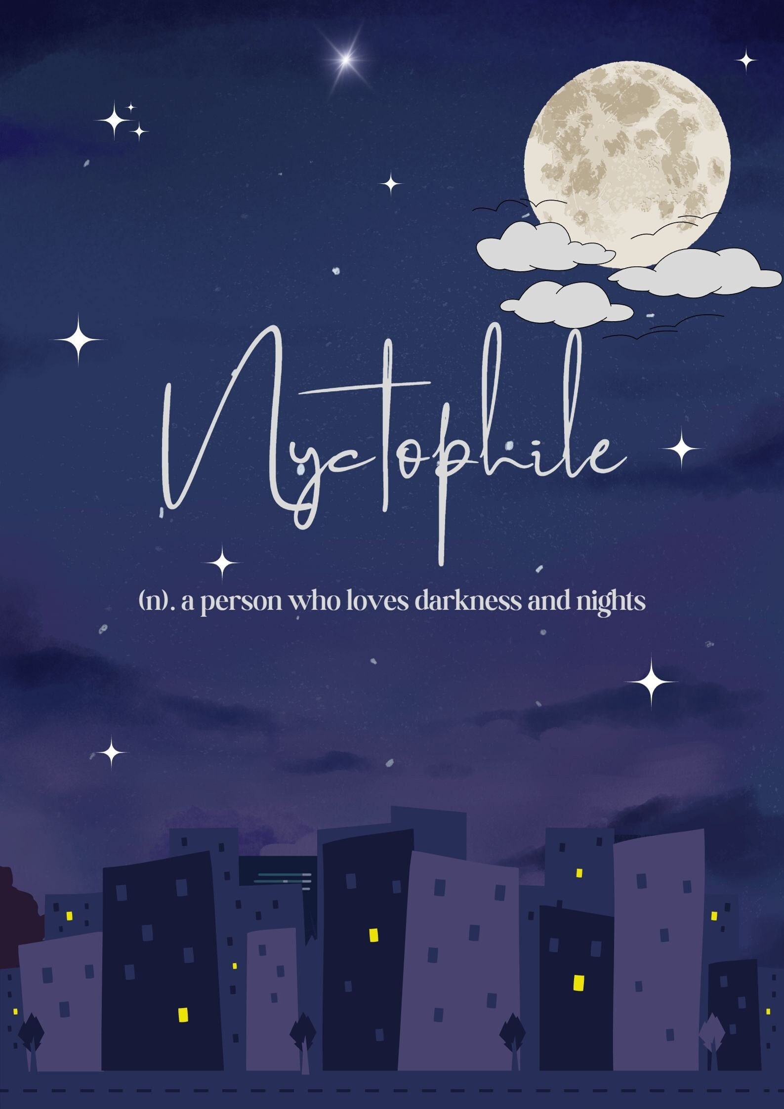 Nyctophile - Etsy