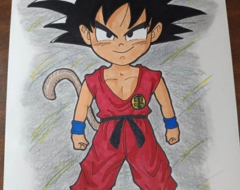 dessin goku