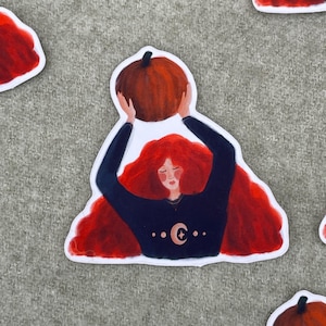 3 Autocollants stickers Pumpkin Citrouille Halloween