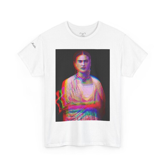 Frida Kahlo Graphic Tee, Unisex Cotton Shirt, Artistic Apparel