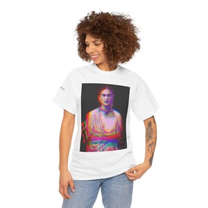 Frida Kahlo Graphic Tee, Unisex Cotton Shirt, Artistic Apparel image 6