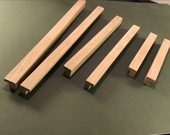 Oak handle  cabinet handle, bar handle, furniture handle, kitchen handle, drawer handle, cupboard pulls, wooden pull, interior design