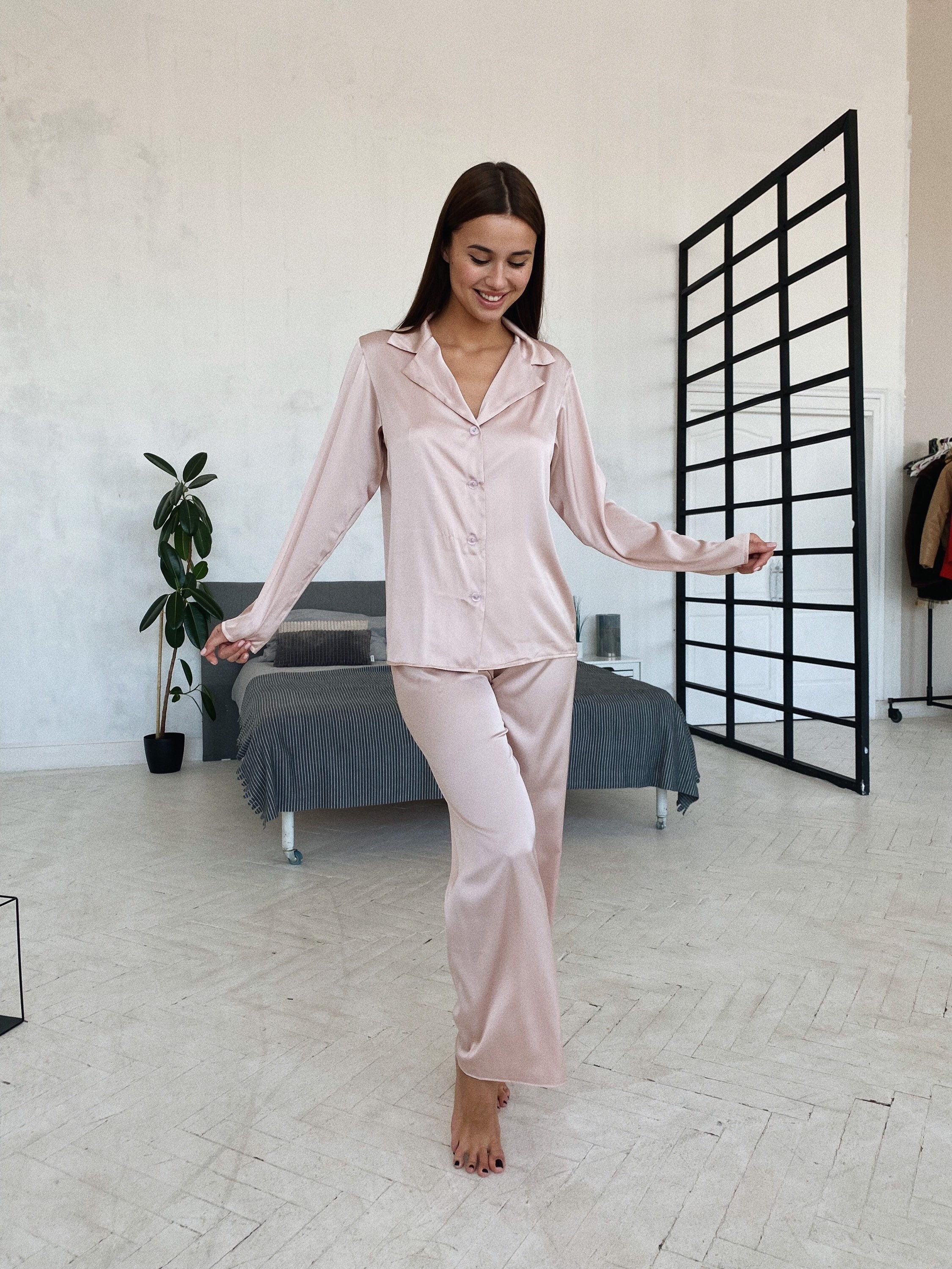 Best Silk Pajama Sets for Women  Vegan Satin Nightwear – Crescentt