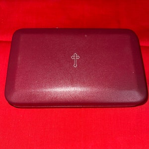 Vintage Catholic Portable Communion Box