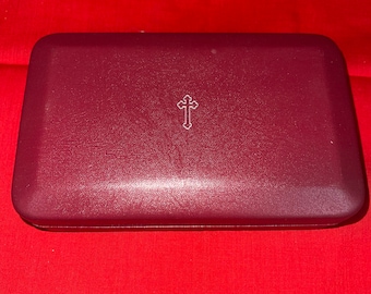 Vintage Catholic Portable Communion Box
