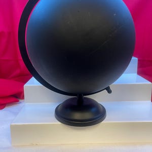 IKEA LINDRANDE リンドランデ 地球儀型オブジェ マットブラック IKEA LINDRANDE Decoration Earth Globe Black 11