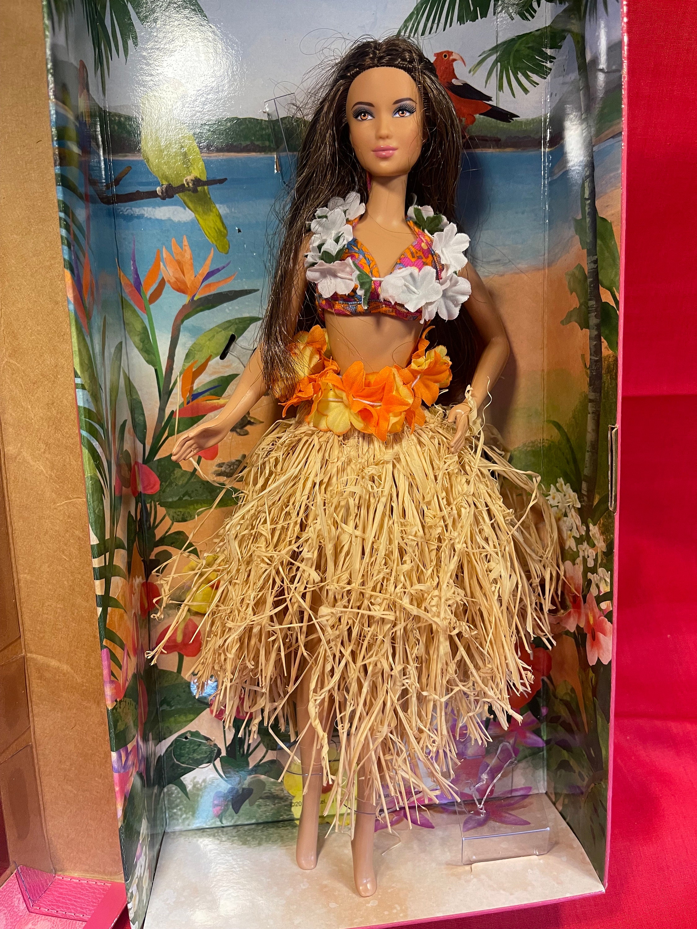 バービー ドール　プリンセス・オブ・ハワイアイランド　ピンクラベル　未開封 Barbie Dolls of the World Hawaii Pink Label - Etsy