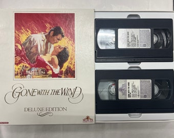 風と共に去りぬ (VHS、1990、2 テープ セット) デラックス版 - Etsy 日本