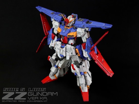 ロボット MG ZZ Gundam Ver.ka resin conversion kit MG Double Zeta Gundam Resin Conversion Kit | ShokuninGunpla