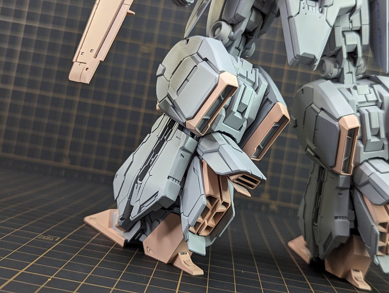 Enhanced 1/100 MG MSZ-010 ZZ Gundam 3D-Printed Resin image 5