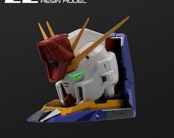 1/35 ZZガンダム ヘッド 3Dプリントレジンモデル - Etsy 日本