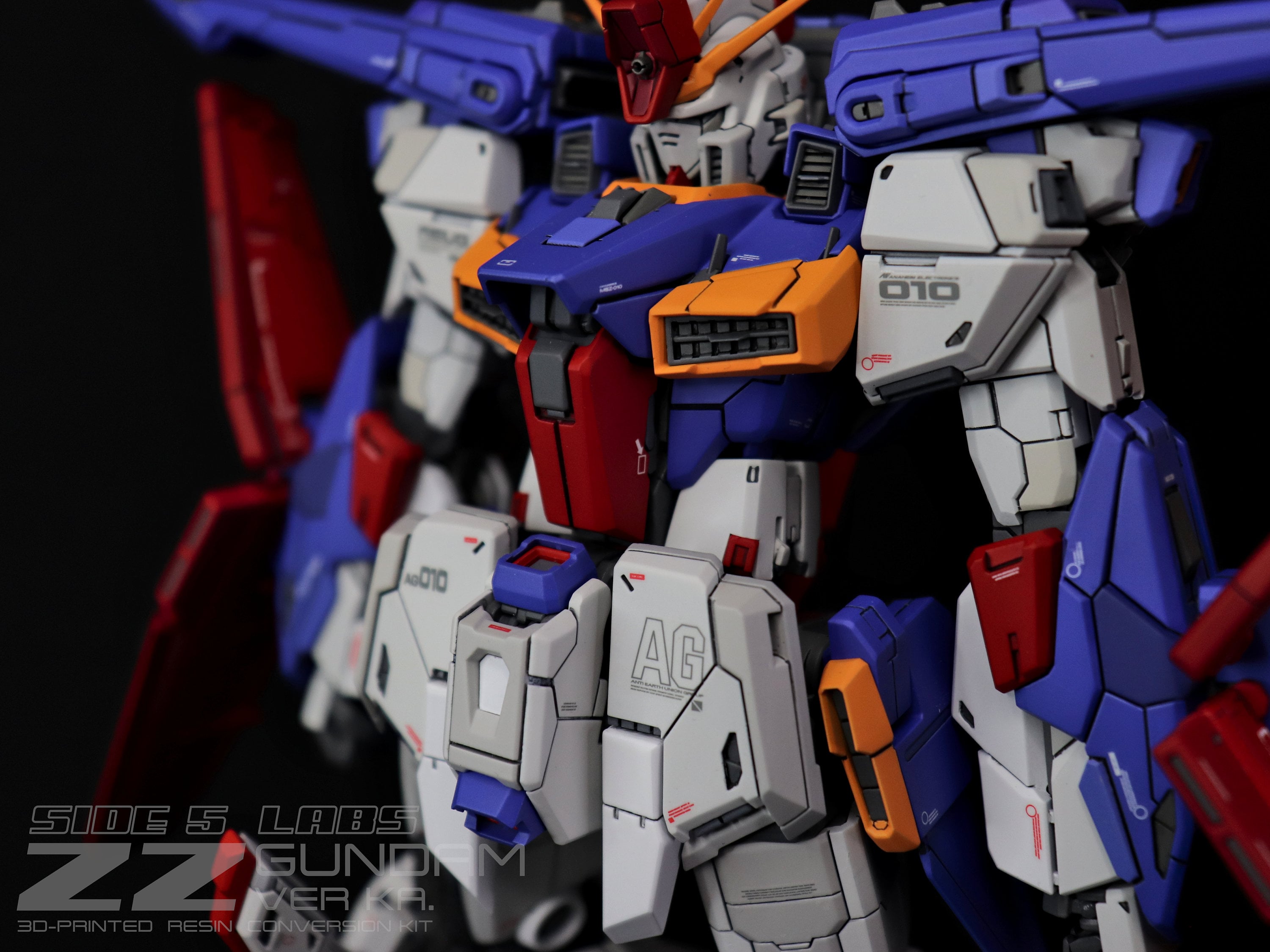 ロボット MG ZZ Gundam Ver.ka resin conversion kit MG ZZ Resin Conversion Kit | ShokuninGunpla