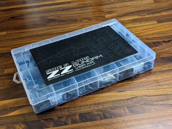 Enhanced 1/100 MG MSZ-010 ZZ Gundam 3d-printed Resin Enhanced 1/100 MG MSZ-010 ZZ Gundam 3d-printed Resin