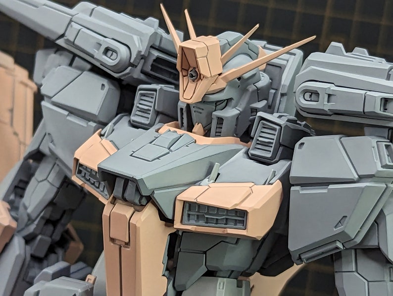 Enhanced 1/100 MG MSZ-010 ZZ Gundam 3D-Printed Resin image 6