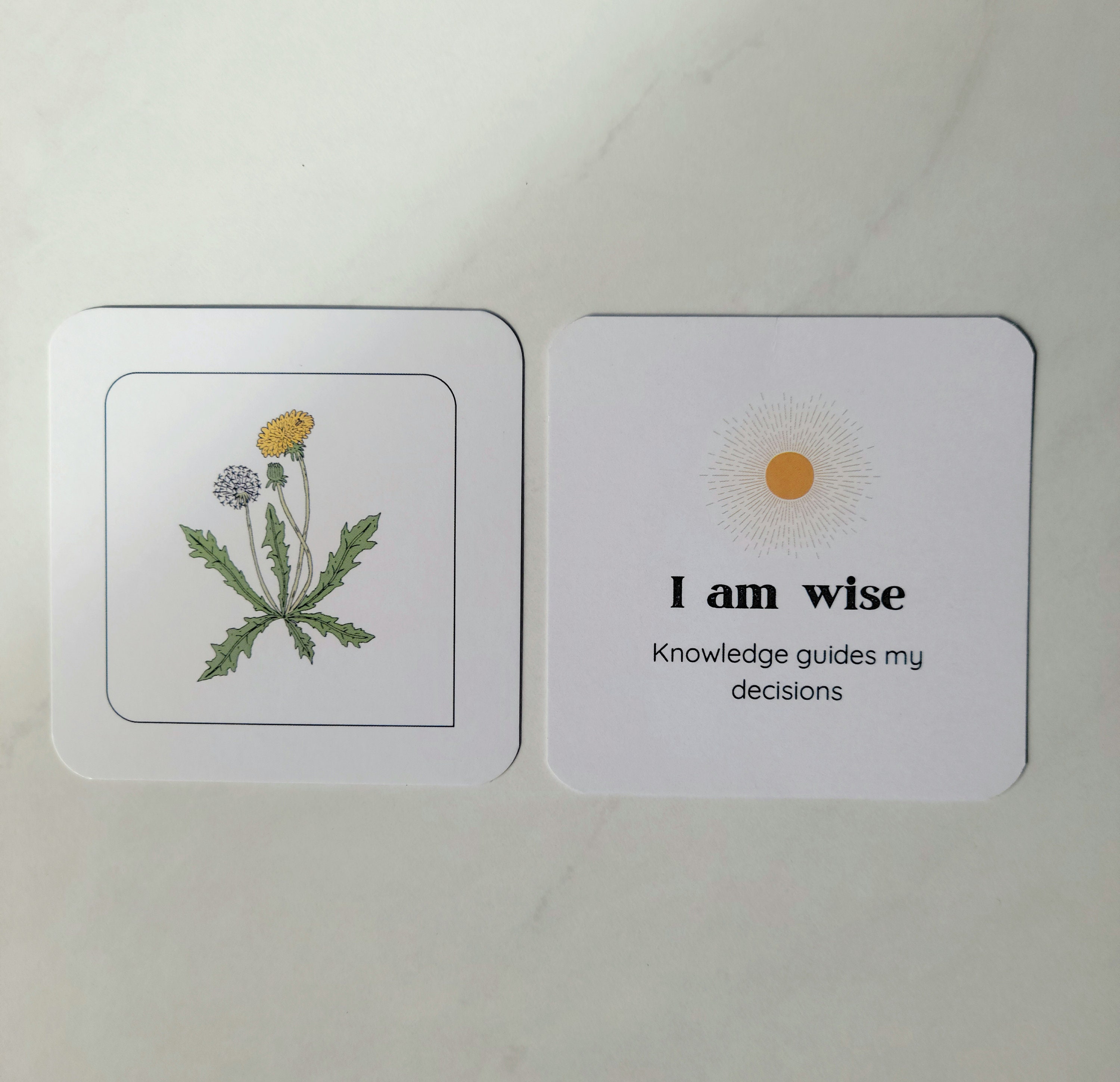 Meet the Morning Positive Affirmation Deck - Etsy