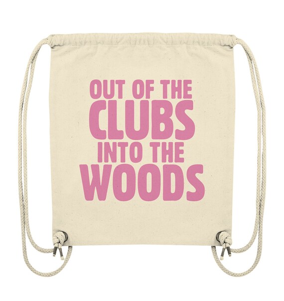 Into the Woods Organic Gym bag I Gym Bag I Forest I Outdoor I