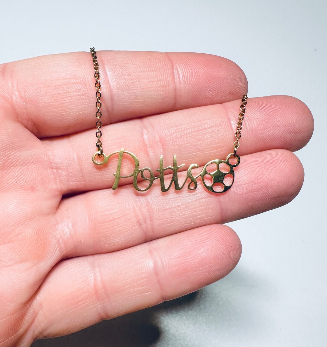 Personalized Sports Necklace for Mom Student Athlete Gift Etsy