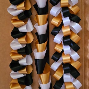 Homecoming Mum And Garter Braids/Loops/Chains