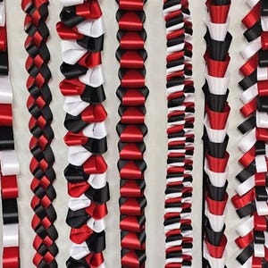 Homecoming Mum And Garter Braids/Loops/Chains
