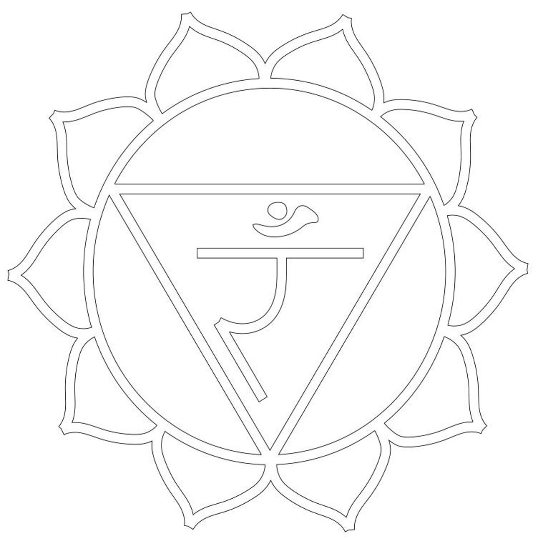 Solar Plexus Element Solar Plexus Chakra Symbol for Digital Download. Perfect for Chakra ...