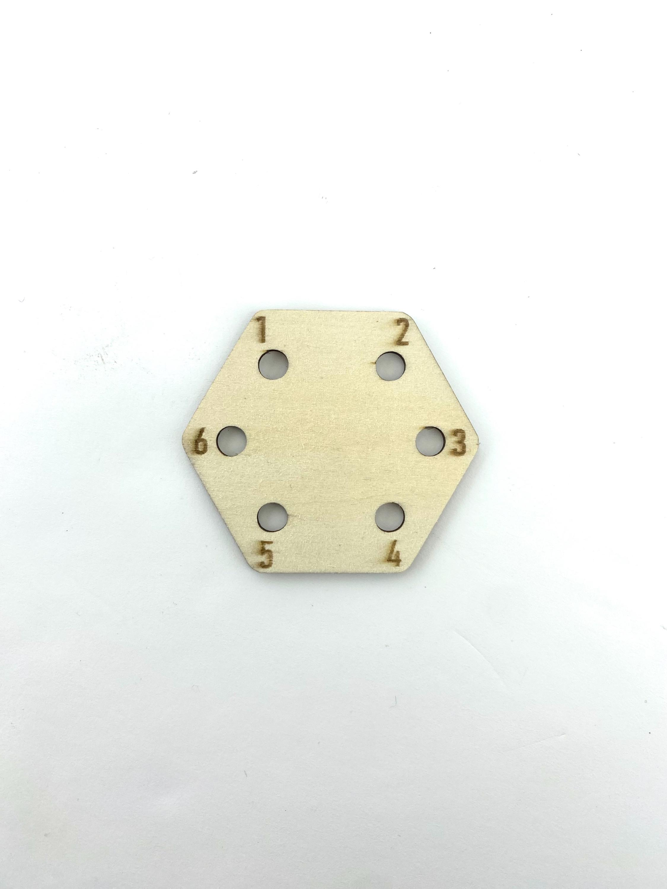 Weaving Tablet Cards, Hexagon, 6 Hole, Loom Tablets, Weaving Tablets X ...