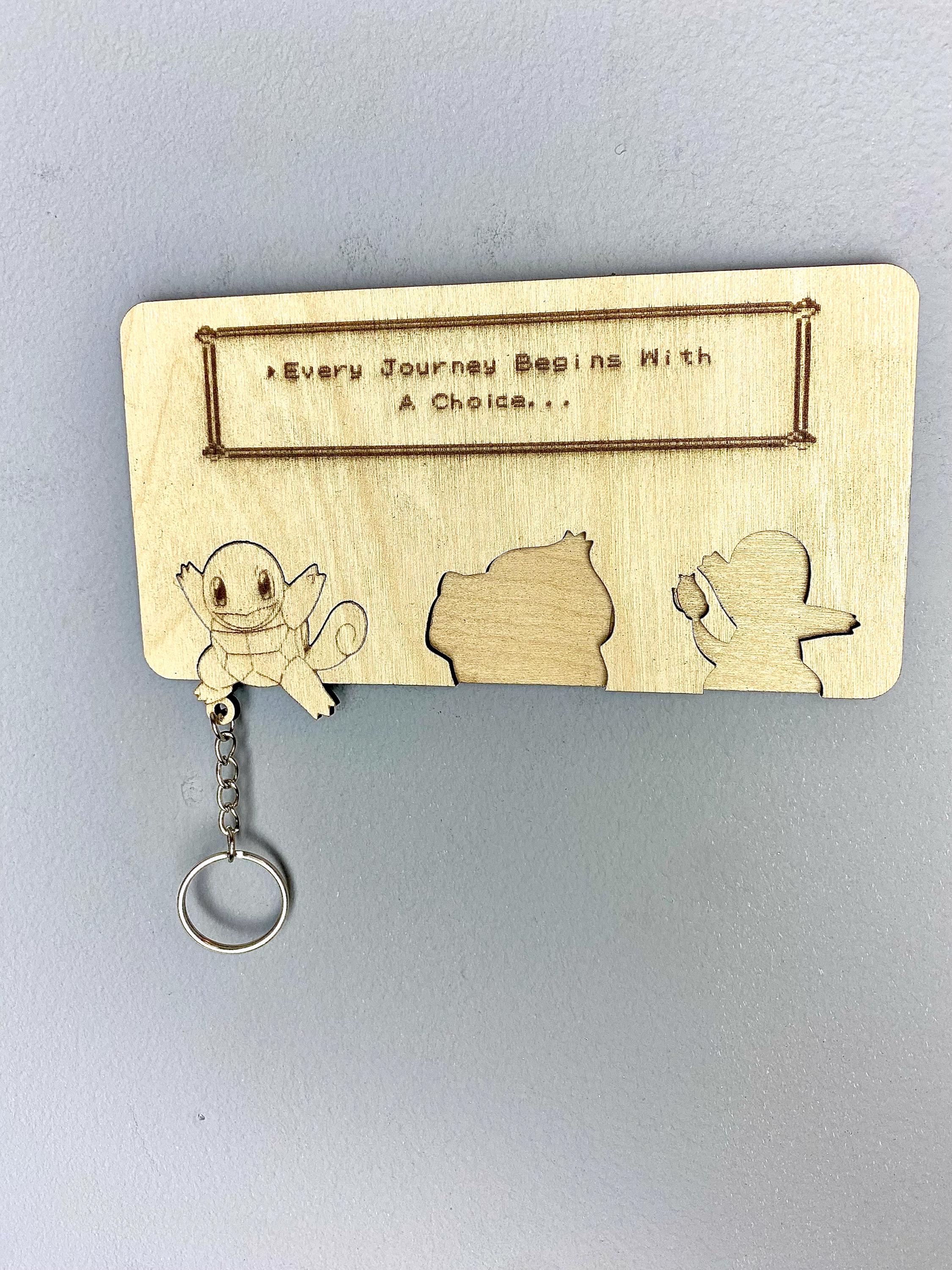Pokémon Styled, Key Holder, Wall Mount, Keyring. Pokémon Keyring