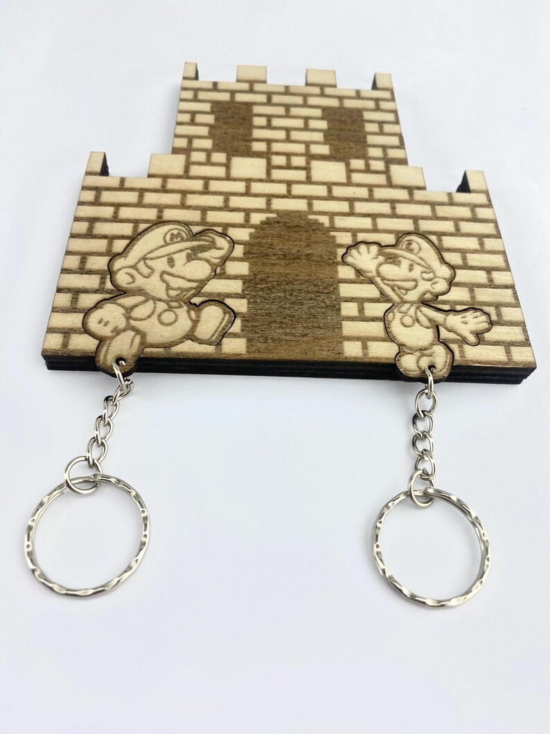 Super Mario, Mario and Luigi Key Holder, Key Chains - Etsy Canada
