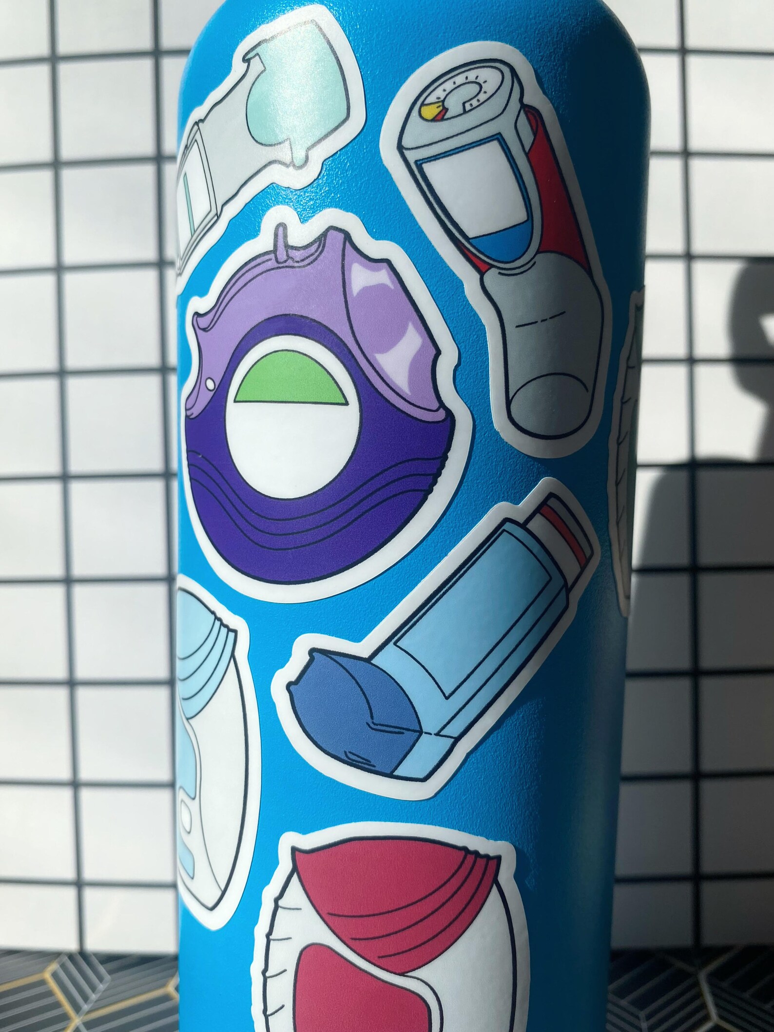 Inhaler Stickers (7-pack) - Etsy