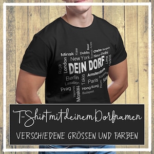 Dorfkind Shirt T-Shirt mit deinem Dorfnamen Bild 1