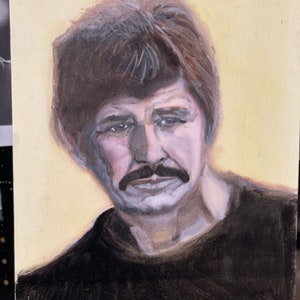 Charles Bronson portrait, Original oil painting on 11&#39;&#39; X 14&#39;&#39; Canvas Panel