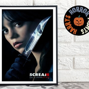 Scream VI Jenna Ortega Shirt Scream 6 Poster 2023 Cast Sweatshirt